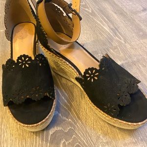 Espadrilles, worn once!